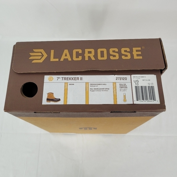 Lacrosse 273120-10M 7" Old Style Trekker 2 Unlined Boots Size 10 Medium NIB - Picture 9 of 10